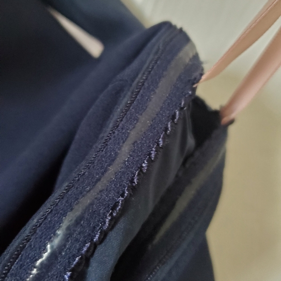 NEW Anthropologie Navy Blue One Shoulder Bow Gal Meets Glam Cocktail Dress 4 P - Picture 7 of 10